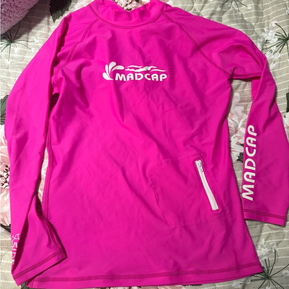 Kids Pink Swim Shirt